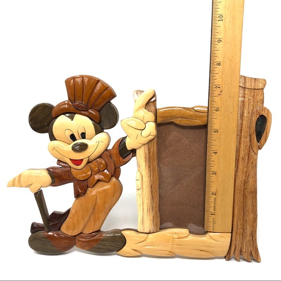 MICKEY MOUSE picture frame, approx 4”x6” - Picture 6 of 8